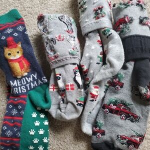 Festive Holiday Socks Collection